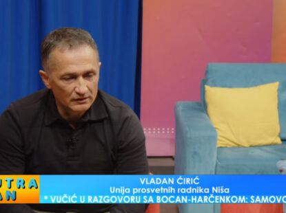 ДОСТА НАСЉА НАД ПРОСВЕТАРИМА – ИЗ ЈУТРА У ДАН